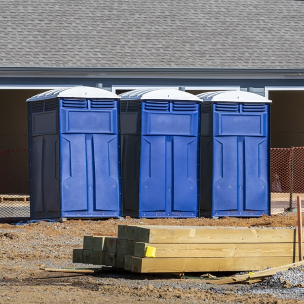 how do you dispose of waste after the porta potties have been emptied in Vergennes